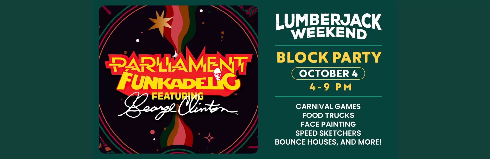 Lumberjack Weekend Block Party